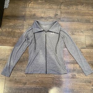 Xs zip up under armor shirt